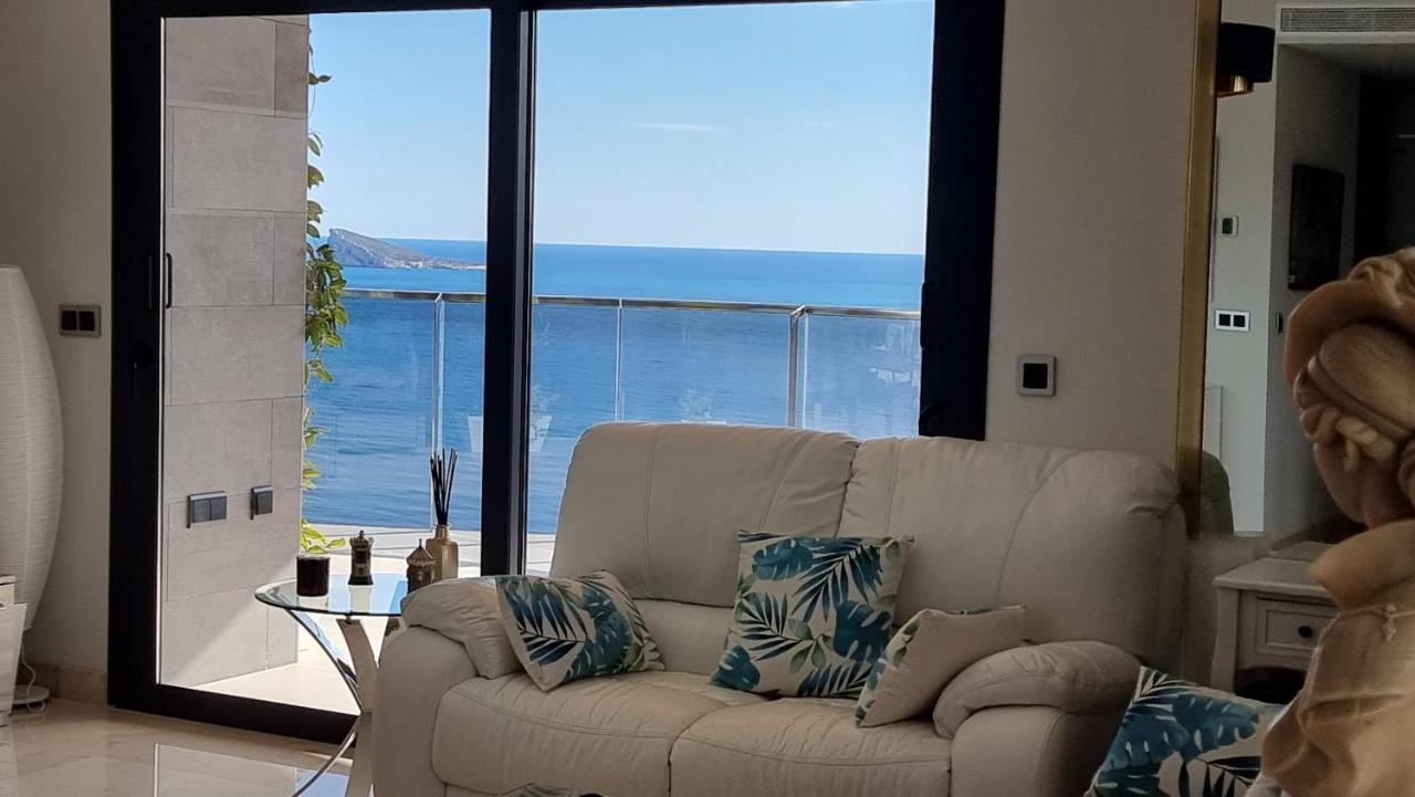 Sunset Waves Benidorm Julieta Vistas Al Mar Premium 200 Mt2 Con Jacuzzi En Terraza Apartment Exterior photo